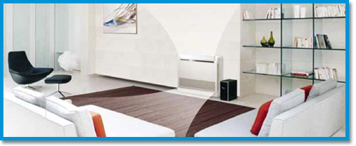 koren airco Vloer Plafond consolemodel